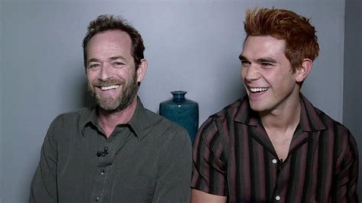 Luke Perry and KJ Apa at the &lsquo;Riverdale&rsquo; TV show panel