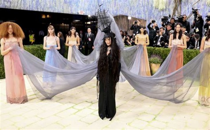Madonna at the Met Gala in 2018