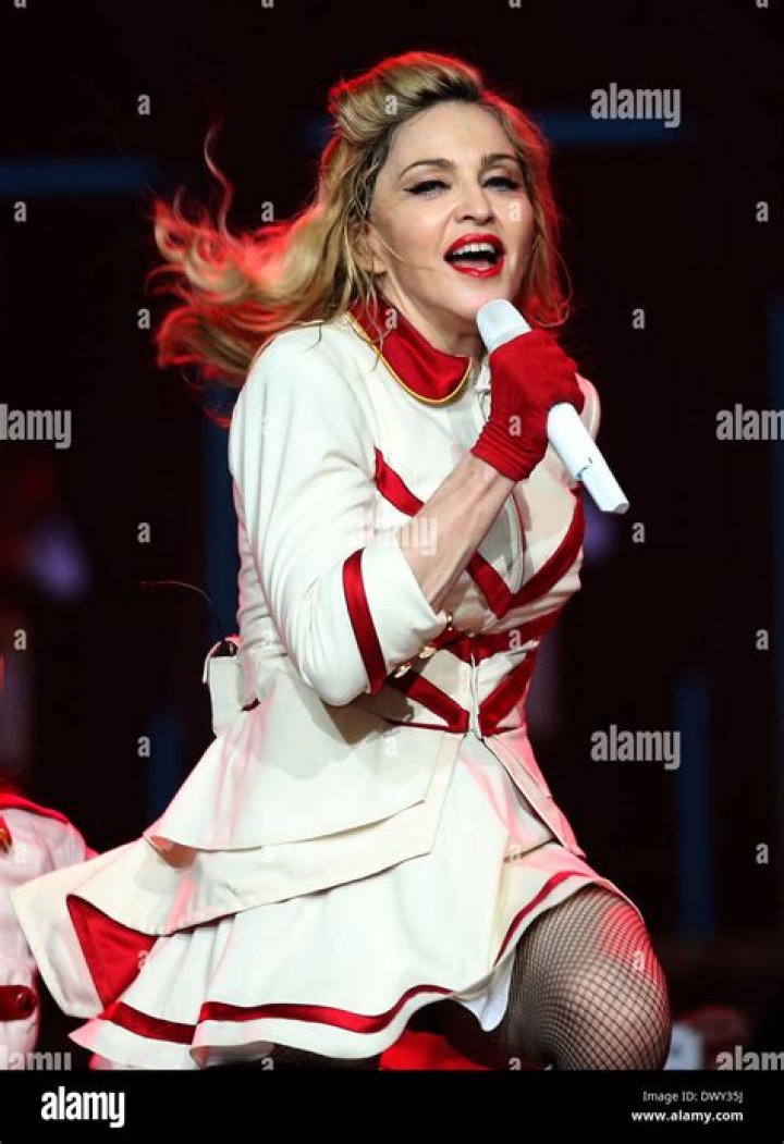Madonna Performing In Las Vegas