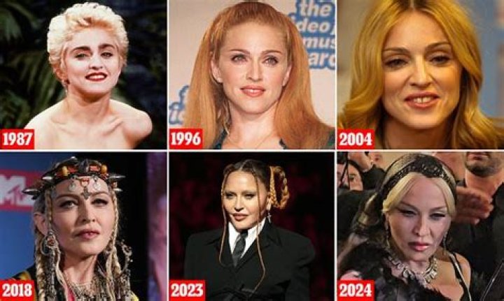 Madonna Through The Years