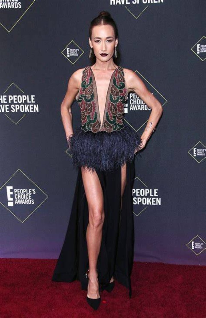 Maggie Q Slays In Sebastian Gunawan At The 45th Annual People&rsquo;s Choice Awards