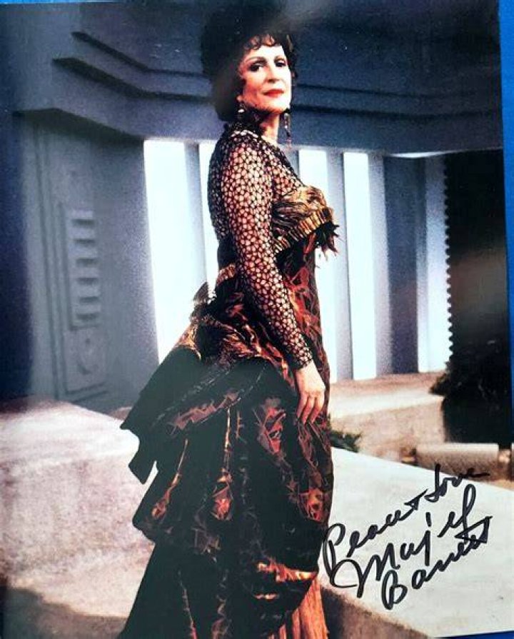 Majel Barrett as Lwaxana Troi