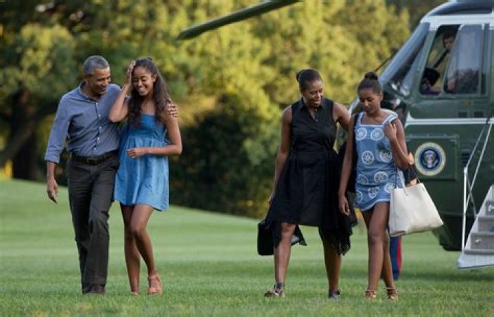 Malia Obama taking in the views