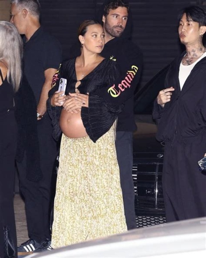 Malibu, CA - *EXCLUSIVE* - Socialite Brody Jenner and his pregnant girlfriend Tia Blanco celebrate their recent engagement with an enchanting evening at Nobu in Malibu, enjoying quality time with friends and creating cherished memories together. Brody popped the question over the weekend as the couple celebrated their baby shower. Pictured: Brody Jenner, Tia Blanco BACKGRID USA 21 JUNE 2023 USA: +1 310 798 9111 / UK: +44 208 344 2007 / *UK Clients - Pictures Containing Children Please Pixelate Face Prior To Publication*
