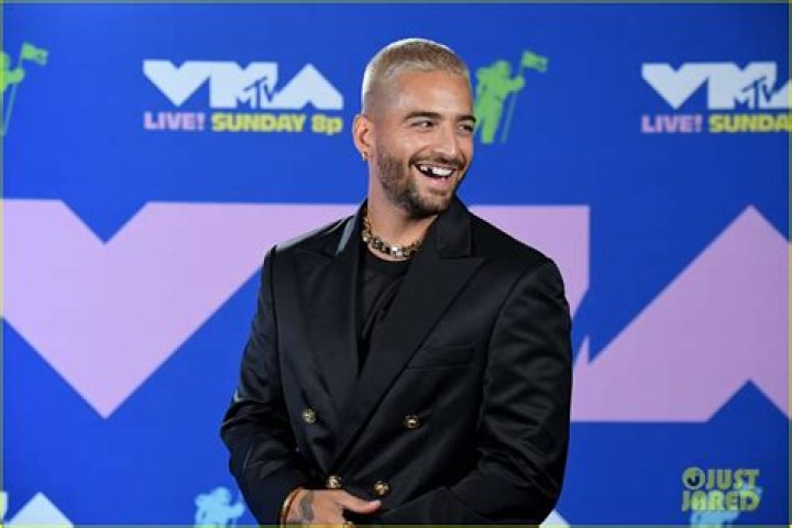 Maluma arrives at the MTV Europe Music Awards
