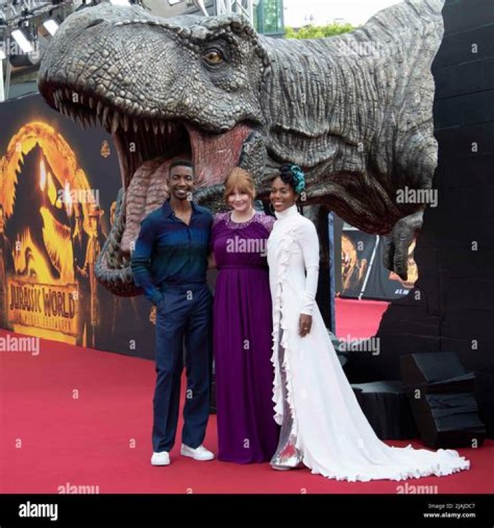 Mamoudou Athie, Bryce Dallas Howard, Laura Dern, DeWanda Wise and Jeff Goldblum 'Jurassic World: Dominion' photocall at Trafalgar Square, London, UK - 27 May 2022