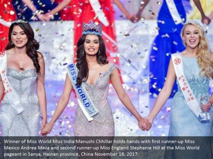 Manushi Chhillar At Miss England 2018, Finals Part 1