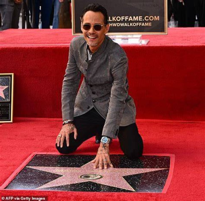 Marc Anthony Marc Anthony honored with a star on the Hollywood Walk of Fame, Los Angeles, California, USA - 07 Sep 2023