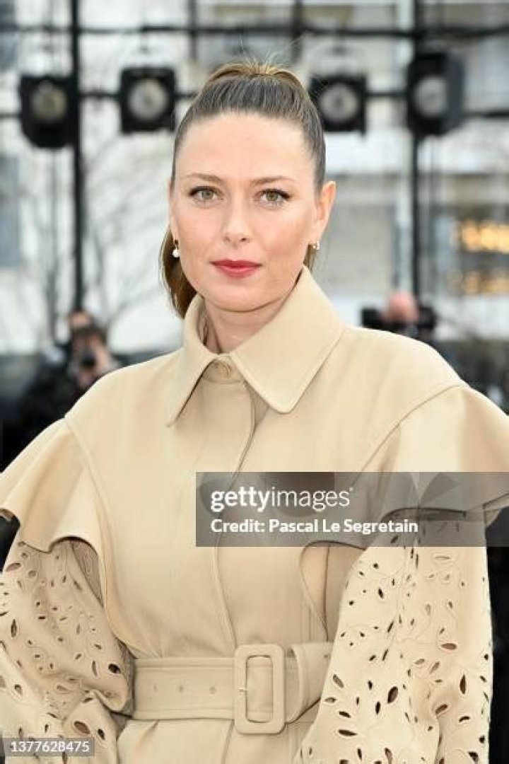 Maria Sharapova Chloe show, Arrivals, Autumn Winter 2022, Paris Fashion Week, France - 03 Mar 2022