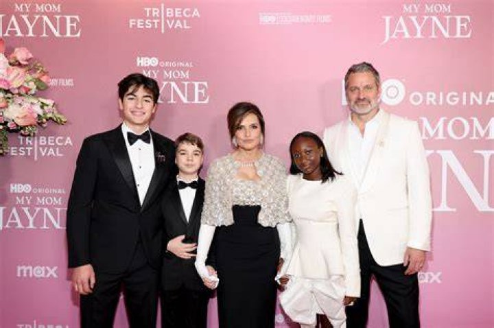 Mariska Hargitay With Her Family on the Hollywood Walk of Fame