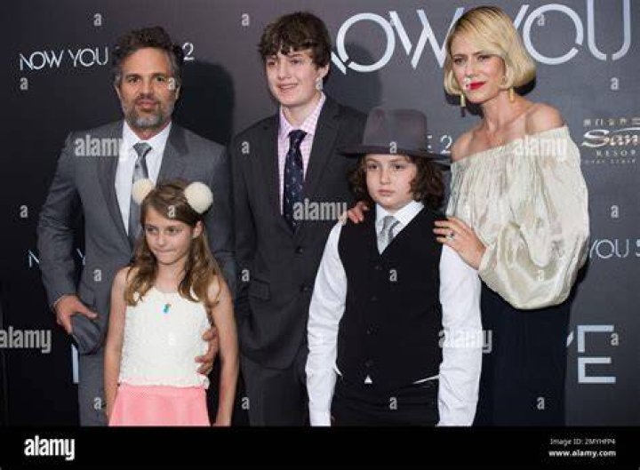 Mark Ruffalo, left, Odette Ruffalo, Keen Ruffalo, Bella Noche Ruffalo and Sunrise Coigney attend the world premiere of "Now You See Me 2" at AMC Loews Lincoln Square, in New York World Premiere of "Now You See Me 2", New York, USA - 6 Jun 2016
