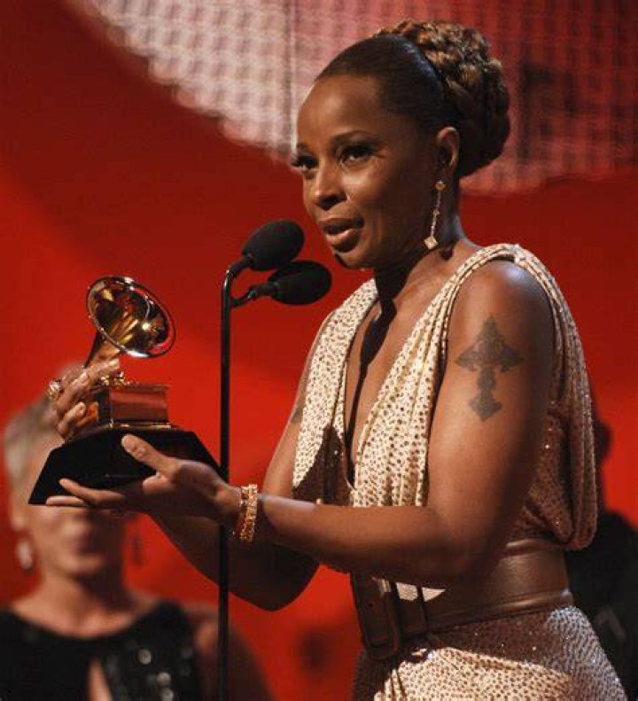 Mary J. Blige accepts the Icon Award at the Billboard Music Awards, at the MGM Grand Garden Arena in Las Vegas 2022 Billboard Music Awards - Show, Las Vegas, United States - 15 May 2022