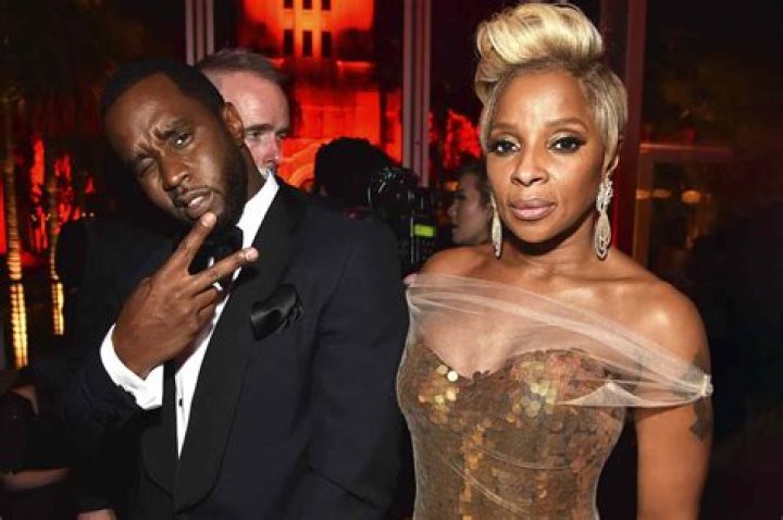 Mary J. Blige, Sean 'P. Diddy' Combs 