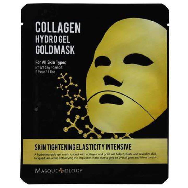 Masqueology Collagen Hydro Gel Gold Mask, $2.50, Walmart