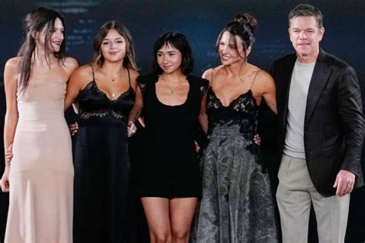 Matt Damon and Luciana Barroso 'Air' film premiere, Los Angeles, California, USA - 27 Mar 2023