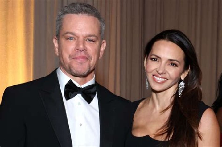 Matt Damon & Luciana Barrosa