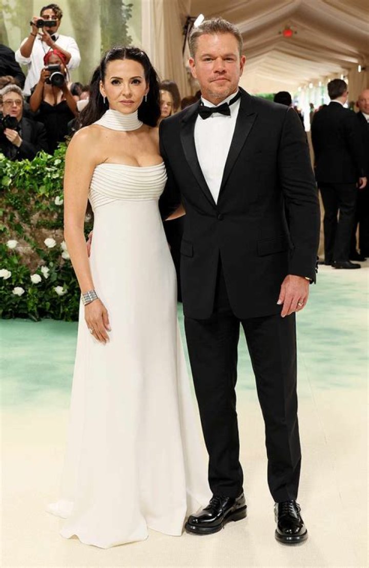 Matt Damon & Wife Are One Of The First Couples To Arrive