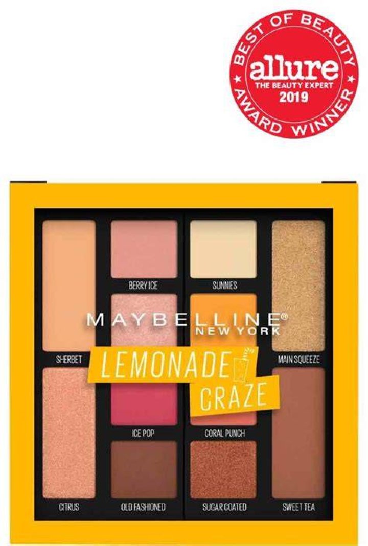 Maybelline Lemonade Craze Palette
