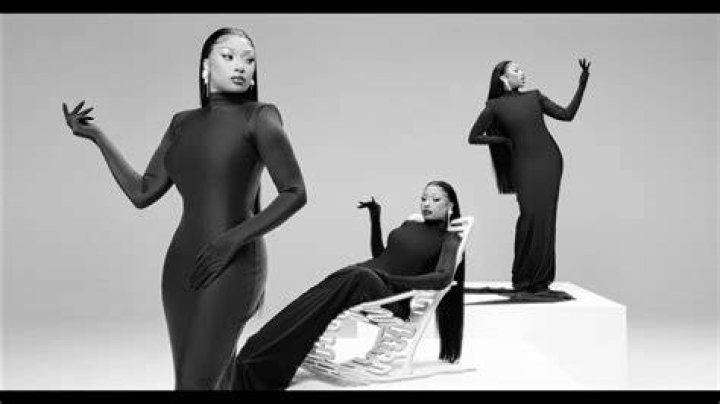 Megan Thee Stallion and her dog Four Beautycon Festival, Portrait Studio, Day 2, Los Angeles, USA - 11 Aug 2019