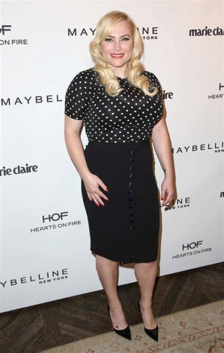 Meghan McCain poses in the press room at the Broadcasting & Cable Hall of Fame Awards 27th Anniversary Gala at the Grand Hyatt New York, in New York 2017 Broadcasting & Cable Hall of Fame Gala, New York, USA - 16 Oct 2017