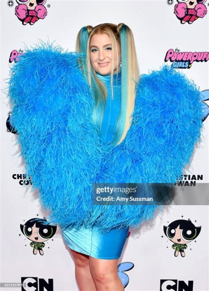 Meghan Trainor attends Christian Cowan X The Powerpuff Girls Season II Runway Show at NeueHouse, in Los Angeles Christian Cowan X The Powerpuff Girls Season II Runway Show - Arrivals, Los Angeles, USA - 08 Mar 2020
