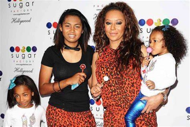 Mel B With Her Kids