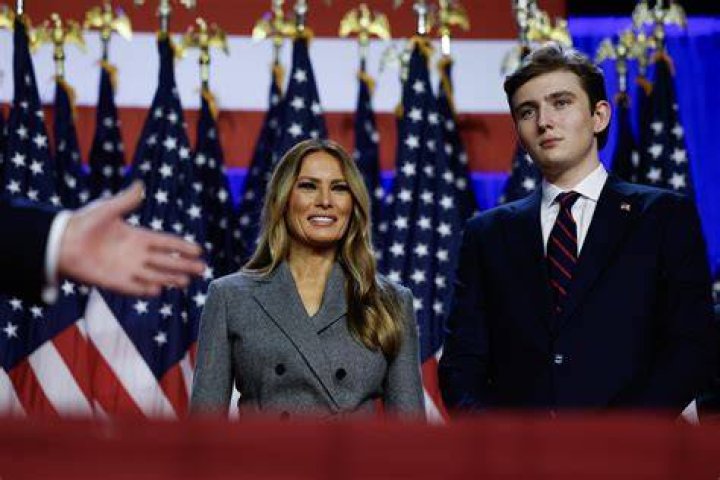 Melania & barron