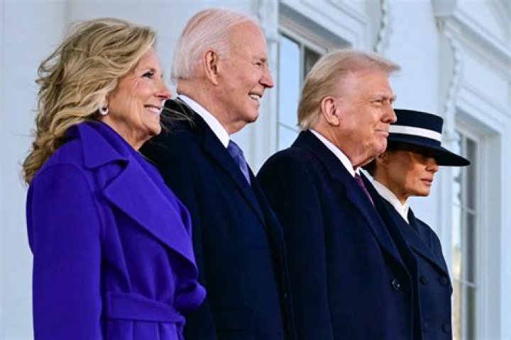 Melania Donald Trump Joe Jill Biden