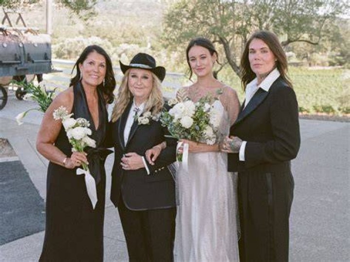 Melissa Etheridge (2L) with daughter Bailey, son Beckett and mother Edna Melissa Etheridge honoured with Star on The Hollywood Walk of Fame, Los Angeles, America - 27 Sep 2011