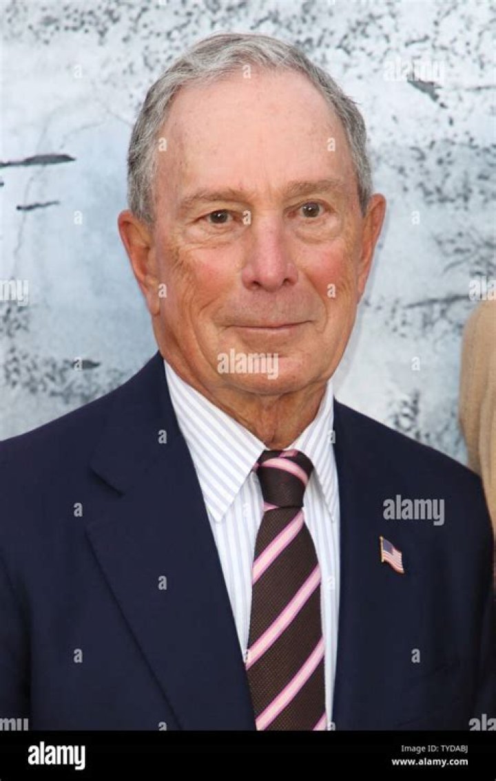 Michael Bloomberg Attends a Party with His Daughter