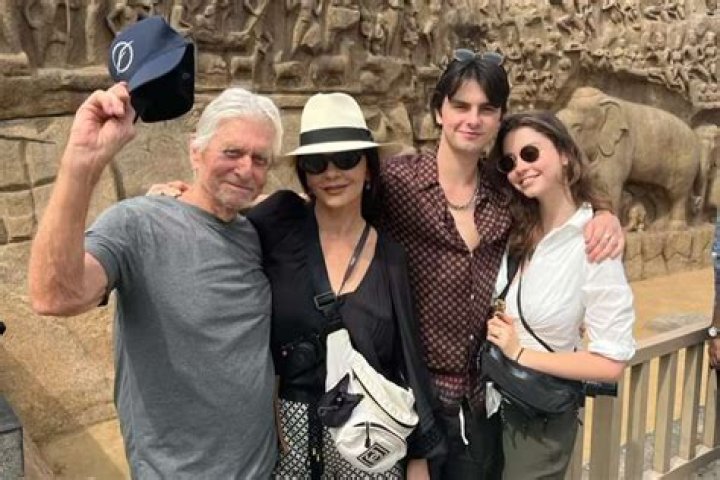 Michael Douglas & Family: See Photos Of The Actor With His Kids
