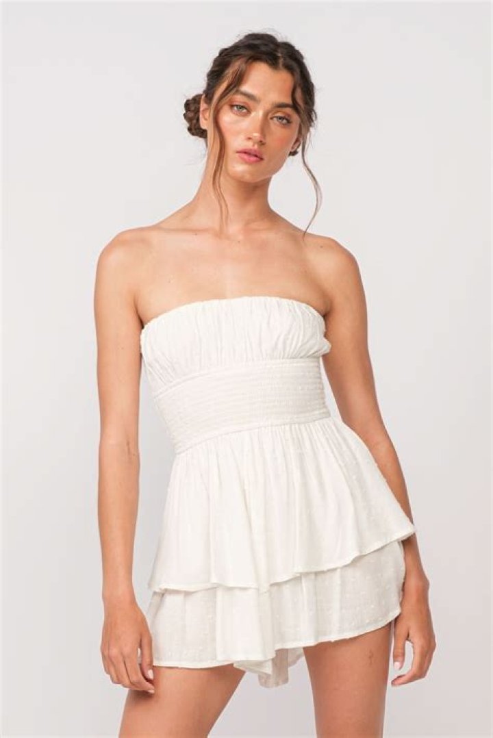 Michelle Young In White Romper