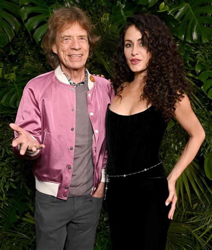 mick jagger with girlfriend melanie and son deveraux