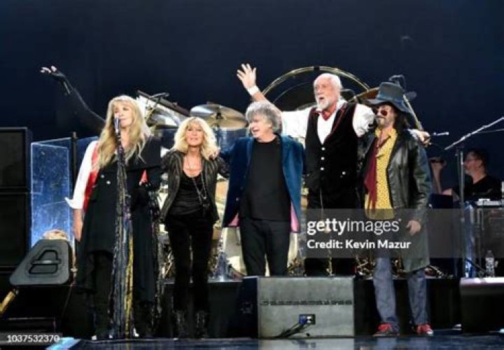 Mike Campbell, Stevie Nicks, Christine McVie, Mick Fleetwood of Fleetwood Mac Rock and Roll Hall of Fame Induction Ceremony, Press Room, Barclays Center, Brooklyn, USA - 29 Mar 2019