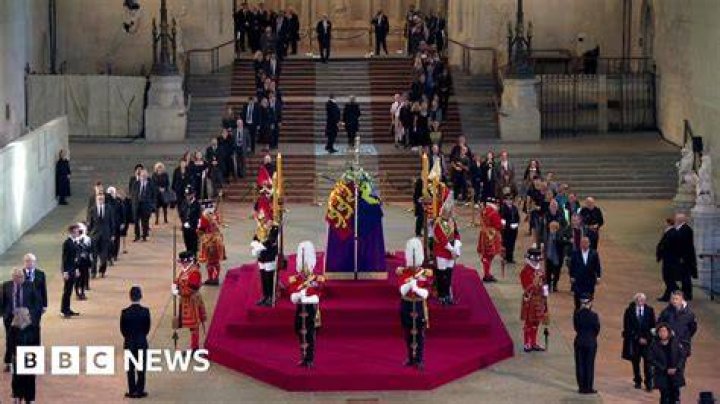 Mourners of the Queen
