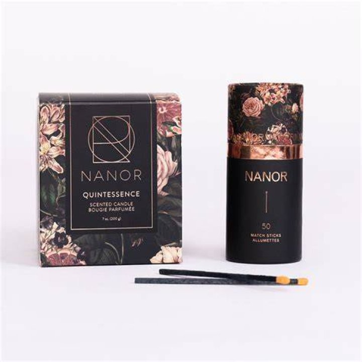 Nanor Quintessence Candle, $36.95, nanorcollection.com