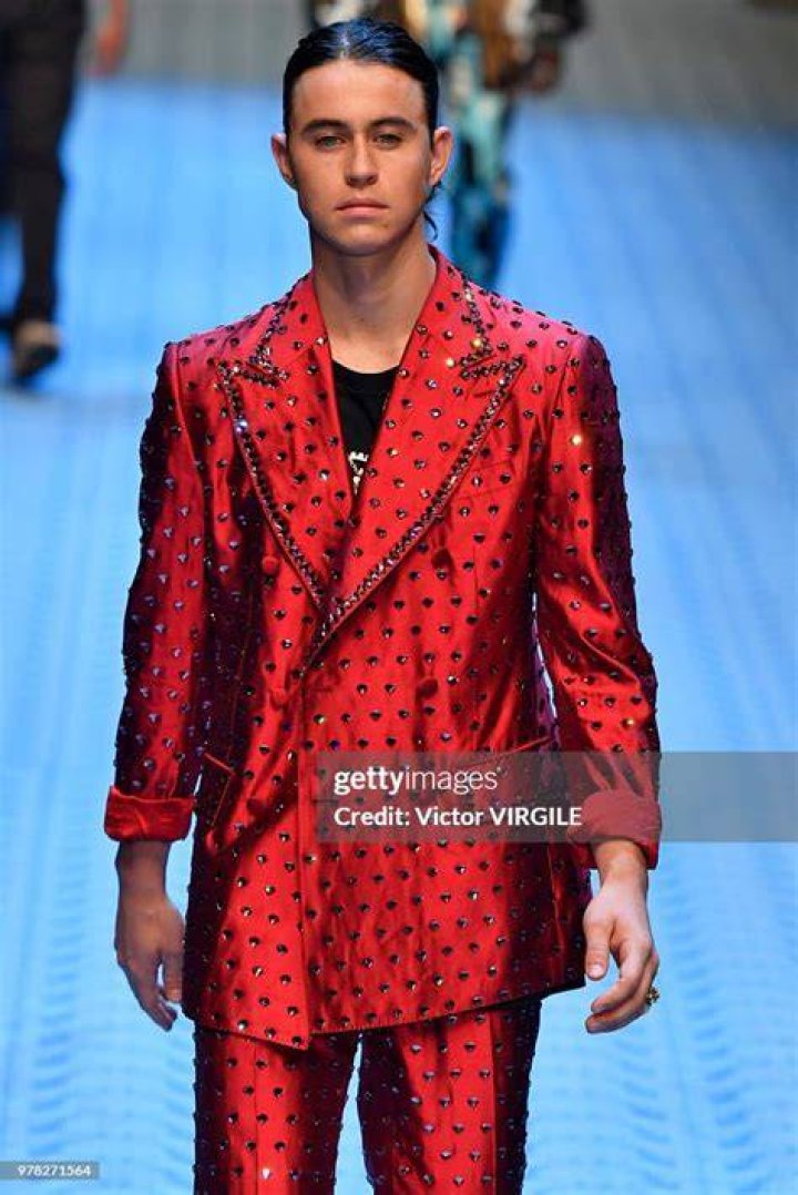 Nash Grier Dolce & Gabbana show, Runway, Milan Fashion Week Men's, Italy - 17 Jun 2017