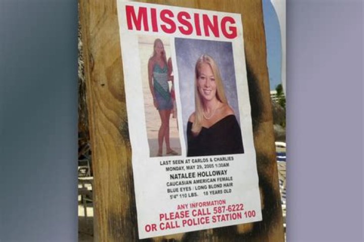 Natalee Holloway&rsquo;s Missing Poster