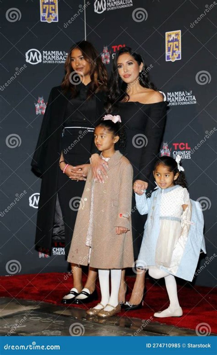 Natalia Bryant, Vanessa Bryant, Capri Kobe Bryant and Bianka Bryant Kobe Bryant Handprint and Footprint Unveiling, TCL Chinese Theatre, Los Angeles, California, USA - 15 Mar 2023