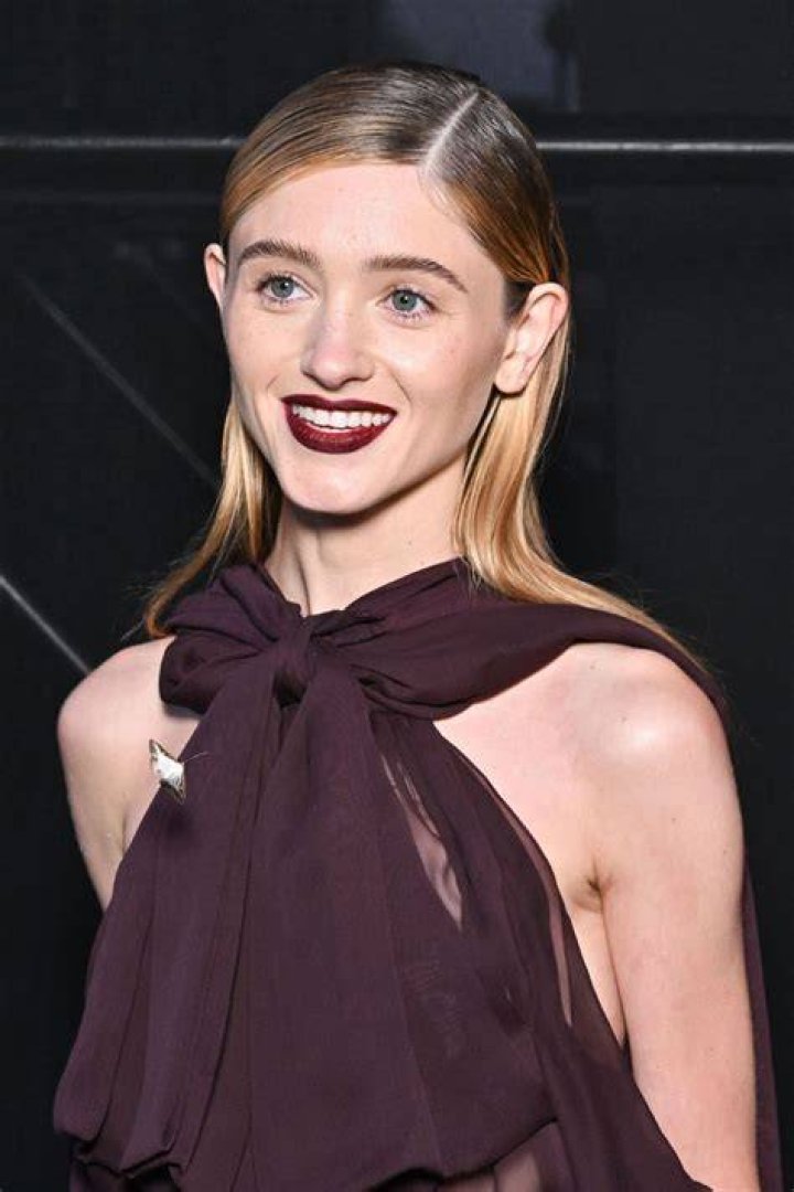 Natalia Dyer At Saint Laurent