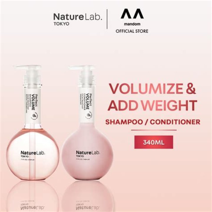 NatureLab.Tokyo Perfect Volume Shampoo, $14, naturelabtokyo.com