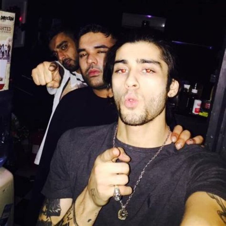 Naughty Boy and Zayn Malik Zayn Malik at the Firehouse restaurant, London, Britain - 31 Jul 2014