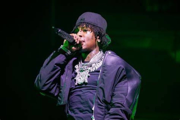 NBA YoungBoy performs at the Lil' WeezyAna Fest at Champions Square on Friday, Aug. 25, 2017, in New Orleans. (Photo by Amy Harris/Invision/AP)