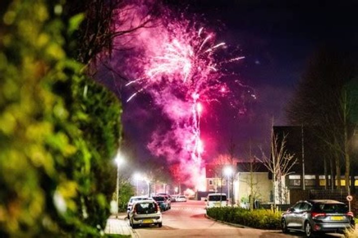 Neighborhood Fireworks, Maasdam &ndash; 31 Dec 2022
