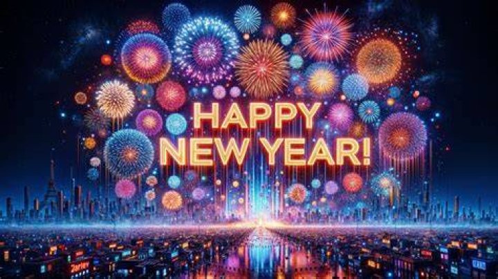 New Year Celebration over the Chao Phraya river in Bangkok, Thailand.- 31 Dec 2022