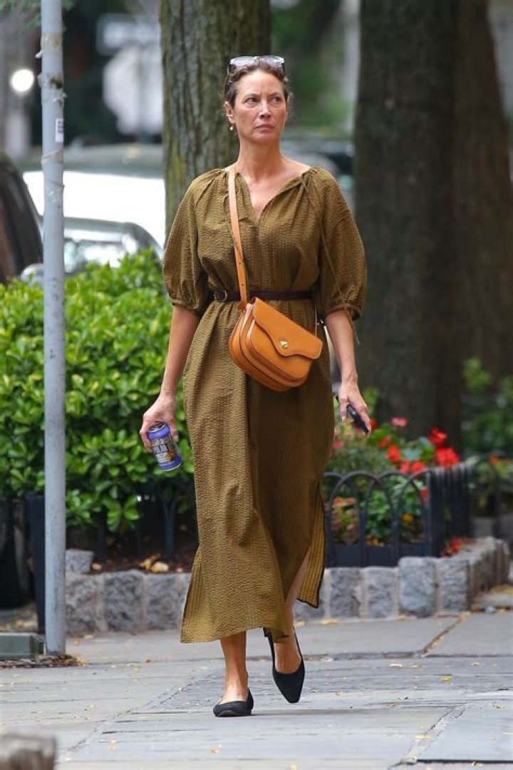 New York, NY - Christy Turlington and her daughter Grace Burns seen leaving the Diane von Furstenberg event in New York City during NYFW.Pictured: Christy TurlingtonBACKGRID USA 8 SEPTEMBER 2022 BYLINE MUST READ: Fernando Ramales / BACKGRIDUSA: +1 310 798 9111 / : +44 208 344 2007 / *UK Clients - Pictures Containing ChildrenPlease Pixelate Face Prior To Publication*