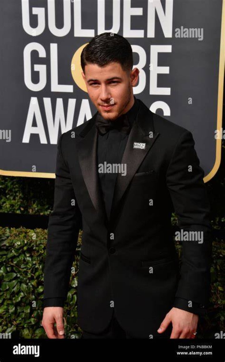 Nick Jonas 75th Annual Golden Globe Awards, Arrivals, Los Angeles, USA - 07 Jan 2018