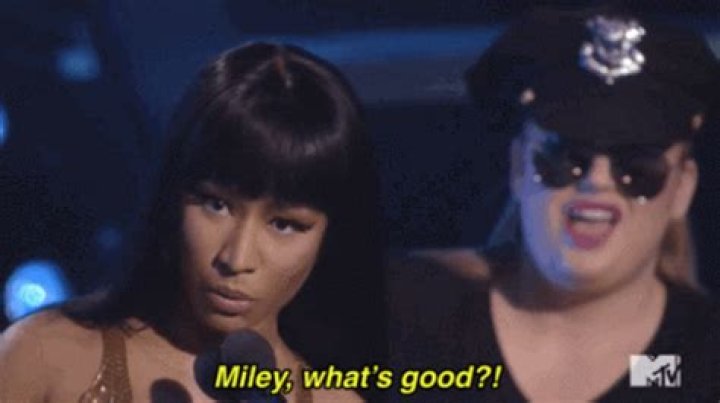 Nicki Minaj Calls Out Miley Cyrus
