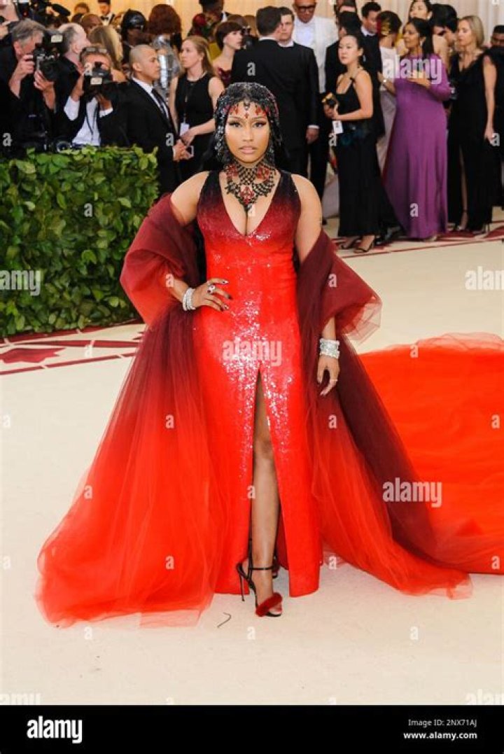 Nicki Minaj Costume Institute Benefit celebrating the opening of Camp: Notes on Fashion, Arrivals, The Metropolitan Museum of Art, New York, USA - 06 May 2019