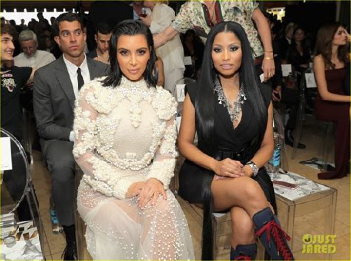 Nicki Minaj Kim Kardashian Bonding
